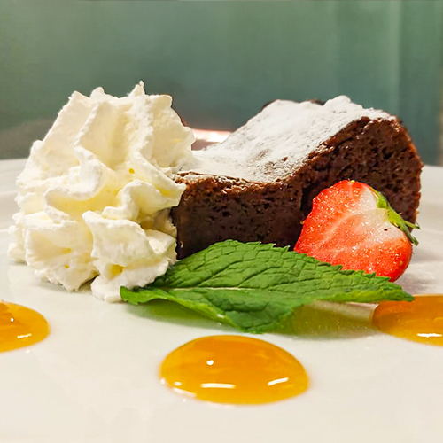 torta cioccolato dettaglio